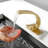 Single-Hole Single-Handle Bathroom Faucet With Drain Assembly-122282165