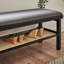Tenaya Polyester Upholstered Storage Bench-741375868