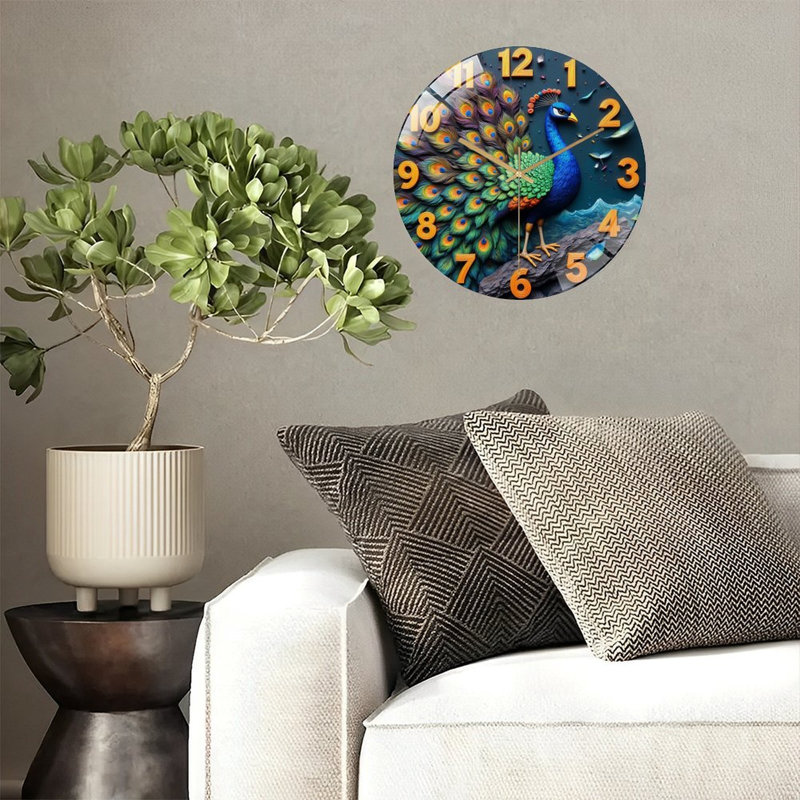 Horloge murale 12 po