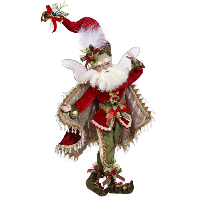 Holly Berry Fairy, Medium - 16 Inches