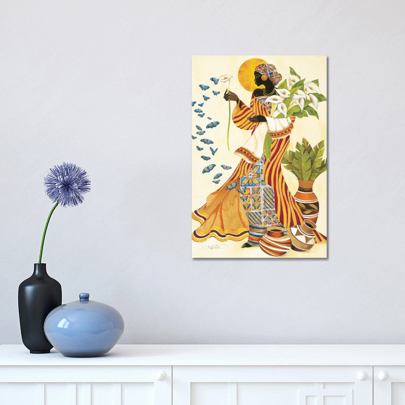 Soul's Awakening by Keith Mallett - Painting on Canvas, Wrapped Canvas, 30.48 cm H x 45.72 cm W