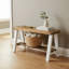 Banc de rangement en bois massif Minoo-1594534304