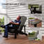 Chaise Adirondack en bois pour jardin extérieur-2019986992
