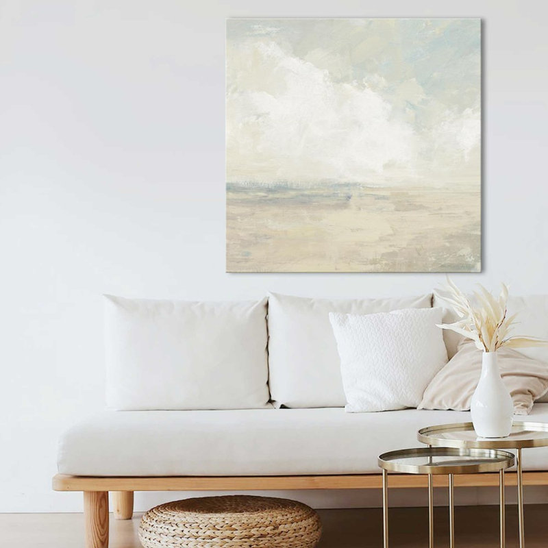 Ciel et sable par Julia Purinton - Impression sur toile, H 20 po x l 20 po, Ne s’applique pas