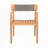 Outdoor Acacia Wood Dining Chair-2054609841