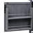 Kitchen Island with Raised Shelf-1611059860