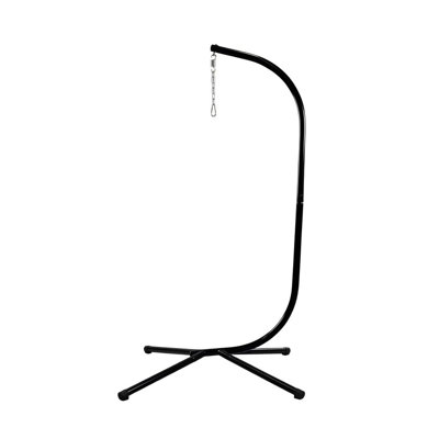 Outdoor Metal Hammock Stand with 350-pound Load Capacity