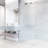 Arden 34" W x 78" H Frameless Fixed Shower Screen with 3/8" Glass-103250986