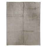 Hand Knotted Silk Area Rug in Beige