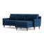 MCM Leather Chaise Sectional-201919938-201919936