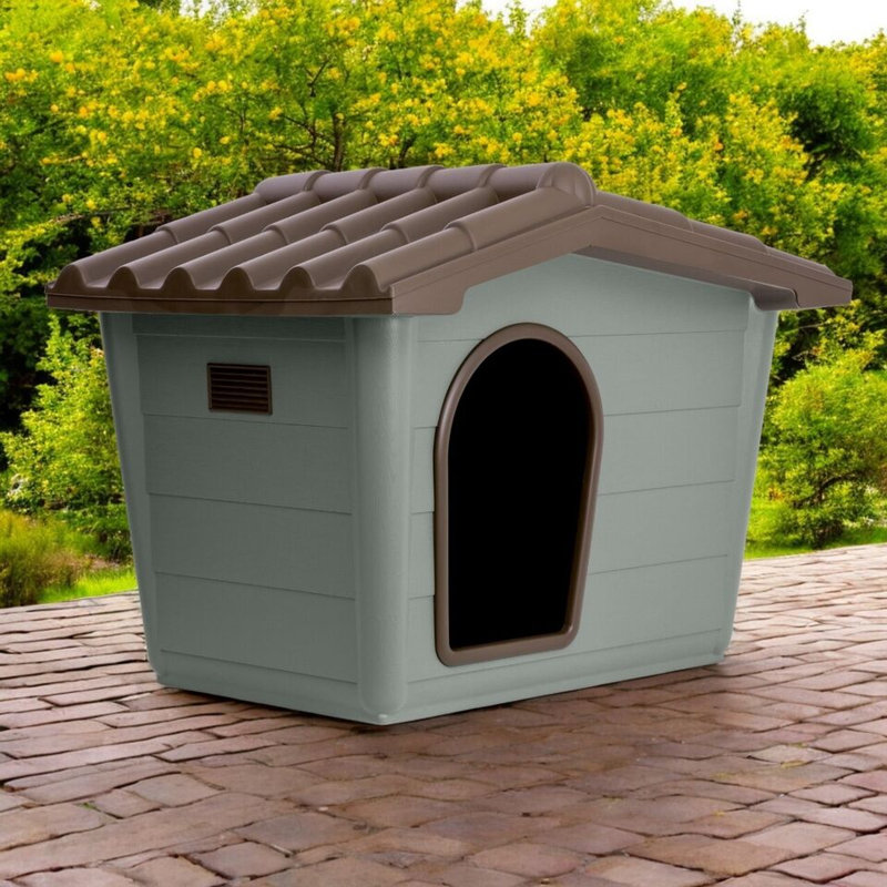 Dog House with 1 Door, 60 cm H x 50 cm W x 41 cm D