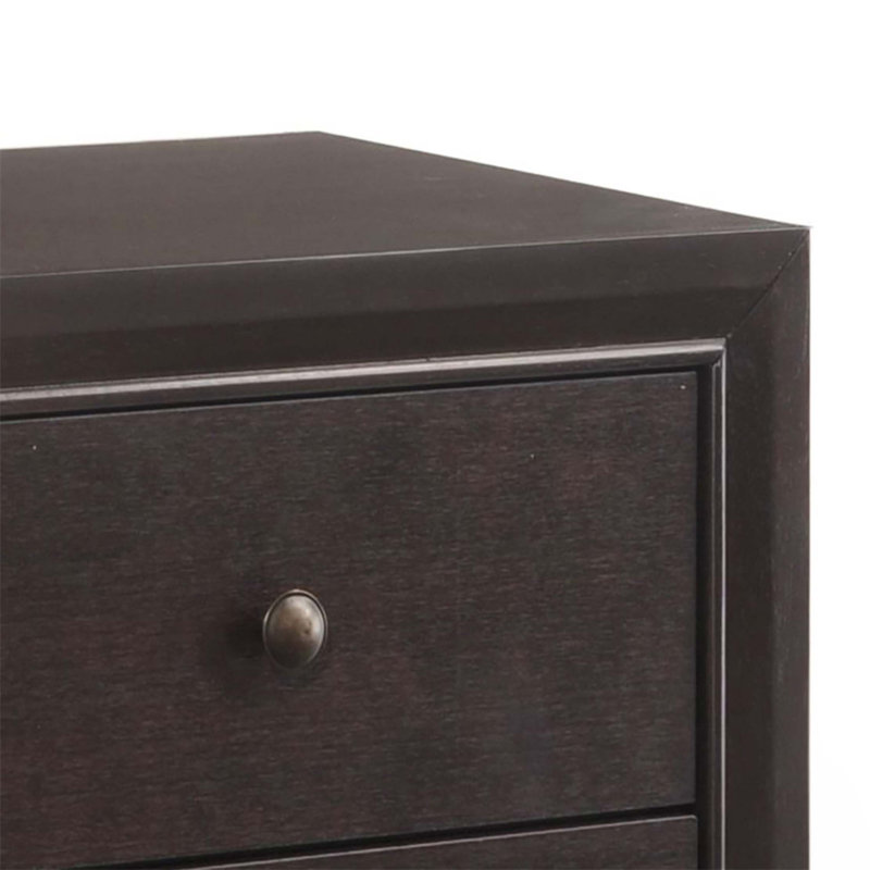 Table de chevet 2 tiroirs