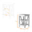 Table avec 2 tablettes-1309719620