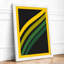 Flowing Lines Geometric - Framed Print-286070901-286070910
