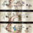 High cabinet painted art drawer accent chest