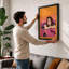 Bubble Dream Retro - Framed Print-43389577-43389580