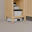 Armoire haute et mince en bambou naturel grande capacité