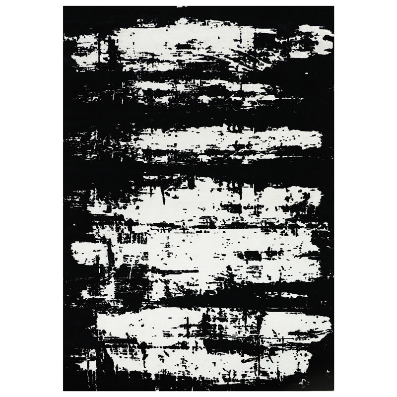 Abstract Area Rug, Rectangle 8' x 10'