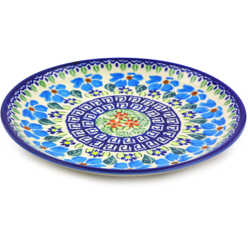 Handmade Stoneware Salad/Dessert Plate