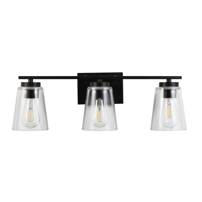 Asjia 25" Bronze Dimmable Industrial Chic Wall Sconce