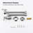 Pot Filler Faucet Single-attachment Wall Mount Folding Kitchen Pot Filler With Swing Arm-106588641