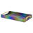 Nimue Seascale Pattern Iridescent Tray With Gold Hardware-1712861756