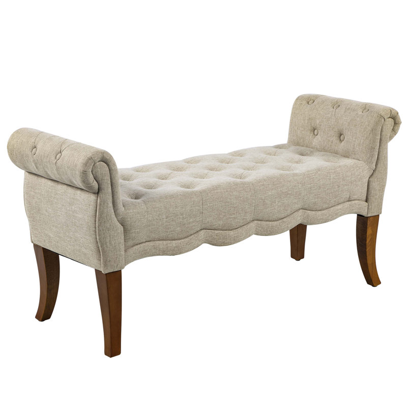 Banc rembourré Kerttu, Beige