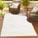 Bruss Gray Indoor/Outdoor Modern Rug