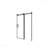 56-60"W X 72"H Frameless Design Sliding Opening Shower Door -5/16" (8Mm) Thick Clear Tempered Glass,Double Side Easy Clean Coat-124402402