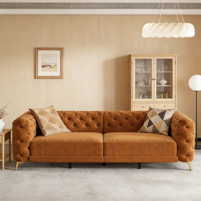 97.7" 3-in-1 Convertible Sleeper Sofa