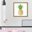 Fruits ananas - impression d'art graphique-51272559-51272558