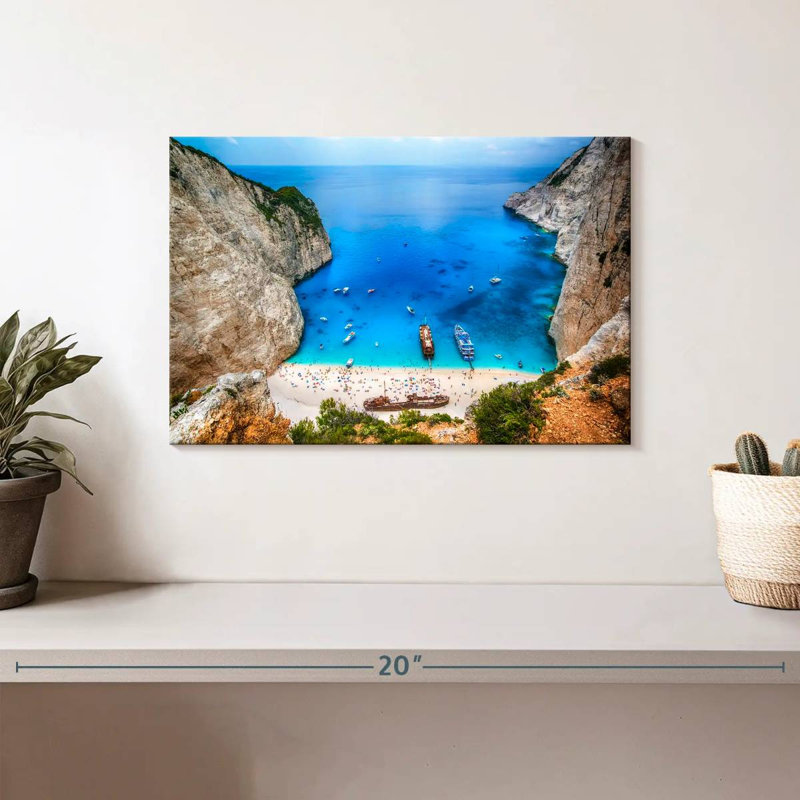 Gillard Navagio, site touristique, H 8 po x l 12 po