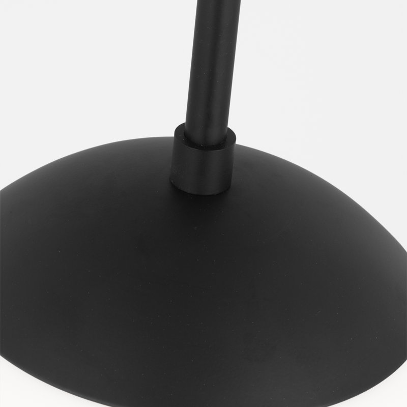 Luminaire suspendu Milne, H 14 po x l 15,5 po x P 15,5 po, Nuit noire