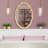 Hendrixson Solid Wood Novelty Wall Mirror