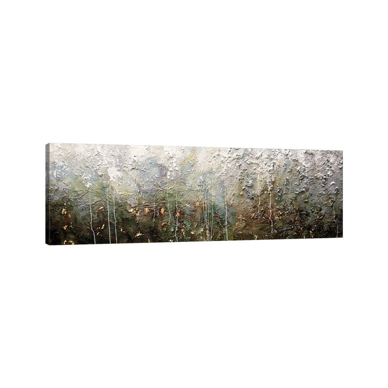 La forêt-Otz150, H 12 po x l 18 po x P 0,75 po, Toile tendue