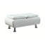 Repose-pieds de rangement rectangulaire touffeté 44,25" Adaya-249162879