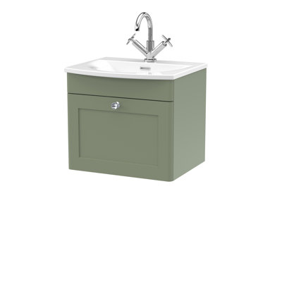Classique 510 mm Single Vanity with Drop In Basin