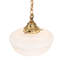 12" Wide Revival Schoolhouse Traditional Globe Pendant