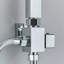 Harietta Mixer Shower with Adjustable Shower Head