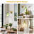 Battery Operated Wall Sconce Set Of 2, Vintage Green Tulip Glass Lampshade With 5000 Mah Rechargeable Wall Sconces, Battery Powered Wall Lights Dimmable With Remote Control For Bedroom