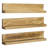 Aleck Challenge Coin Holder Solid Wood Floating Shelf-138574347