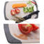 Ensemble de 3 planches à découper en paille de blé - Tapis de cuisine à code couleur sans BPA