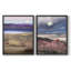 Moonrise, Namibie - reproduction encadrée de qualité supérieure - prête à être accrochée - aucun clou requis - aucun clou requis-1007327970-1007327962
