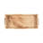Burlwood Rectangle Tray with Handles