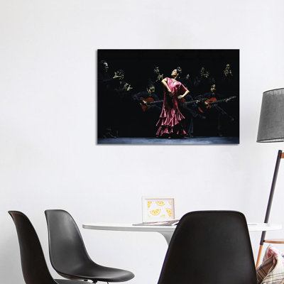 Bailarina Orgullosa Del Flamenco by Richard Young - Wrapped Canvas Print
