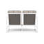 Outdoor Summit Rocker Bench with Cushions-2075200804-2075200810-2075200979