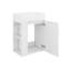 Ensemble de meuble-lavabo mural 20 po avec lavabo, meuble-lavabo mural simple 20 po avec meuble et tablette de rangement à gauche à deux niveaux-1368228956