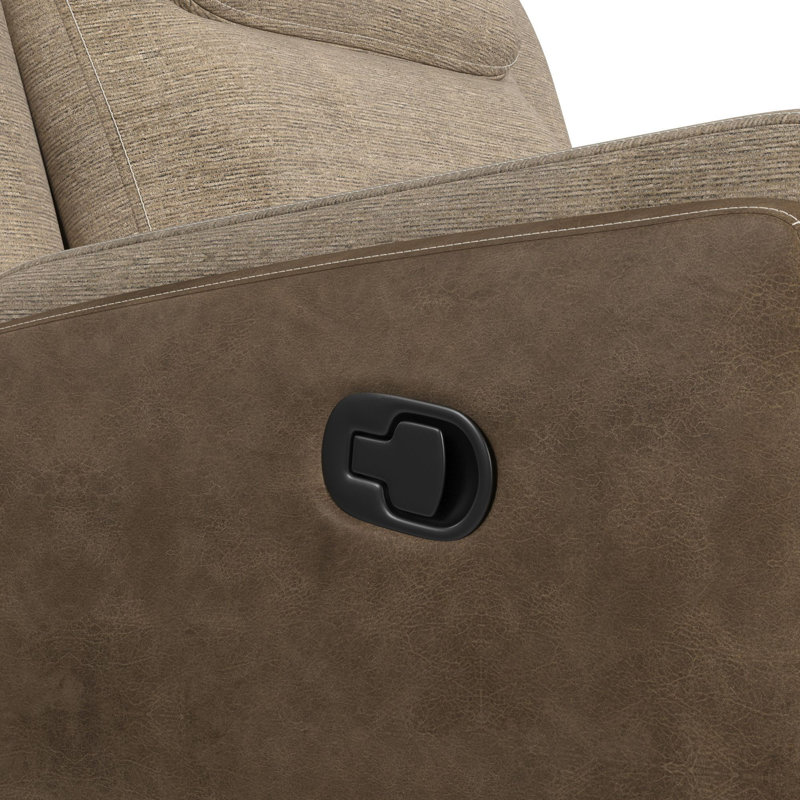 Viper Glider Motion Recliner, Rancho Beige Polyester