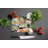 Basset Hound Christmas Cookies Glass Cutting Board