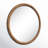 Breezewood Wooden Round Bathroom Wall Mirror-1876740762
